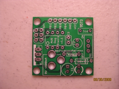 ATTINY13A Motion Dectector Dog Stairs